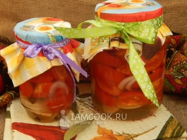 Фото блюда: Помидоры в желе на зиму
