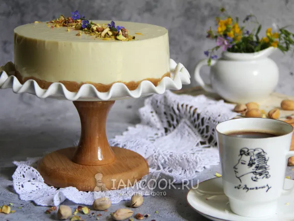 Фото блюда: Фисташковый чизкейк