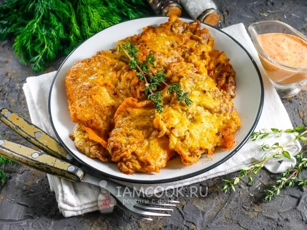 Фото блюда: Отбивные из говядины на сковороде