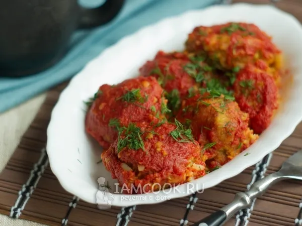 Фото блюда: Постные тефтели