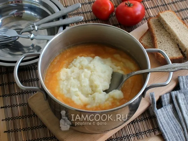 Фото блюда: Овощное пюре