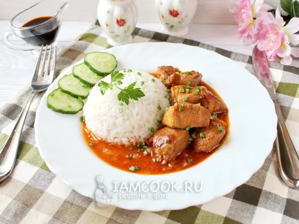 Фото блюда: Свинина Адобо