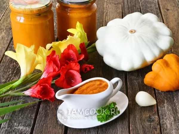 Фото блюда: Икра из патиссонов на зиму «Пальчики оближешь»
