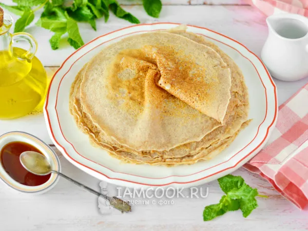 Фото блюда: Овсяно-гречневые блины