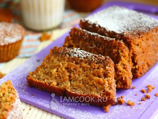 Фото блюда: Коврижка с яблоками