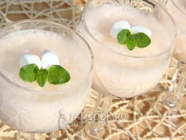 Фото блюда: Десерт из сметаны и желе