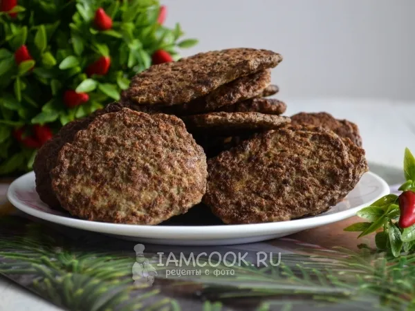 Фото блюда: Печеночники из говяжьей печени