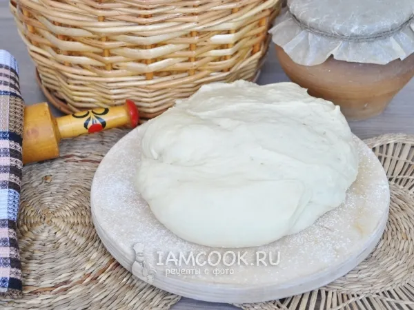 Фото блюда: Тесто на простокваше для пирожков