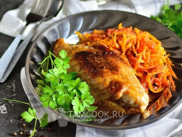 Фото блюда: Крылья индейки в мультиварке