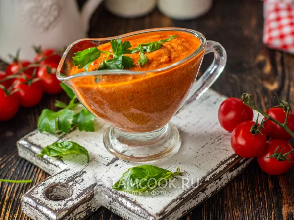 Фото блюда: Сырно-томатный соус