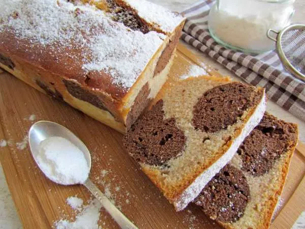 Фото блюда: Леопардовый кекс