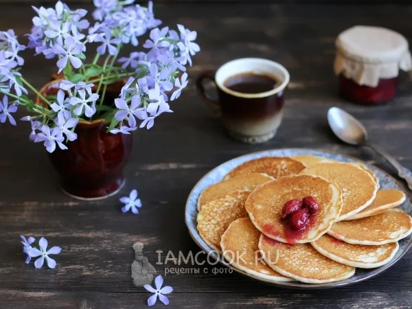 Фото блюда: Панкейки на рисовой муке