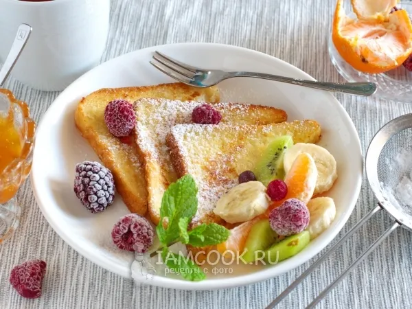 Фото блюда: Жареный хлеб