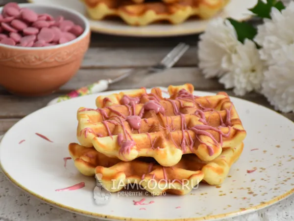 Фото блюда: Ванильные вафли