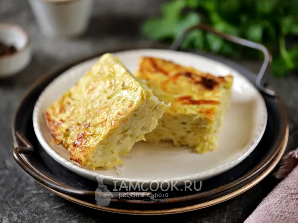 Фото блюда: Тимбаль из кабачков