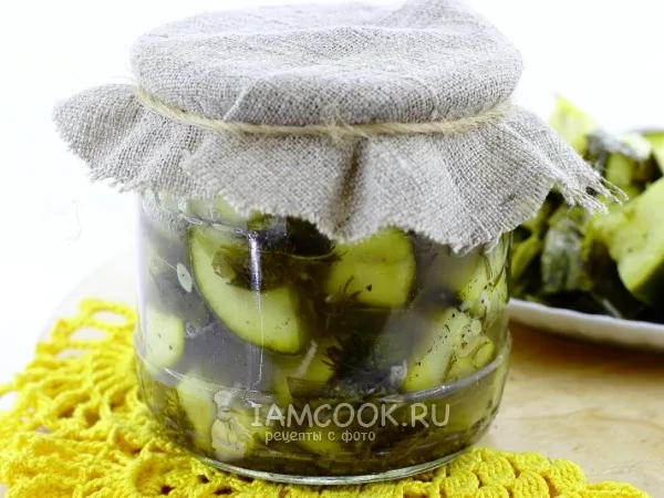 Фото блюда: Кабачки как грузди на зиму