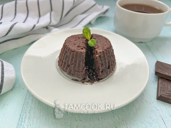 Фото блюда: Лава-кейк