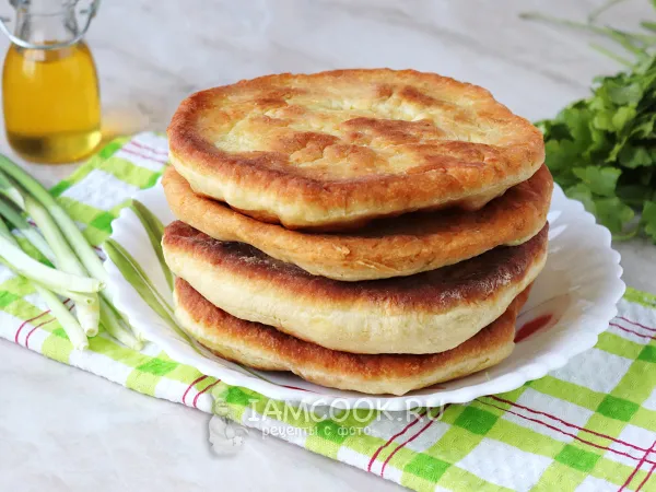 Фото блюда: Лепёшки на сыворотке в мультиварке