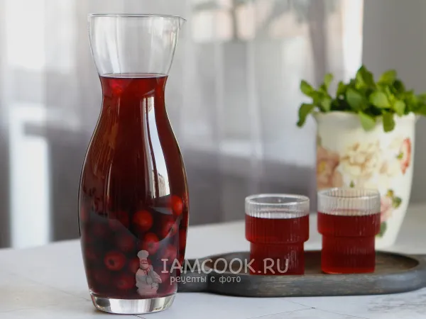 Фото блюда: Компот из шпанки с мятой