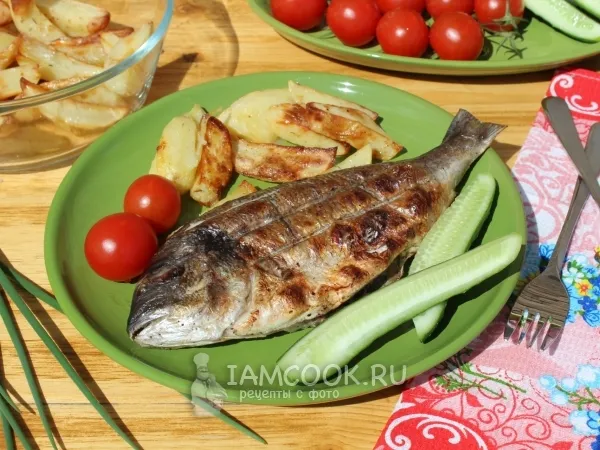 Фото блюда: Дорадо на мангале