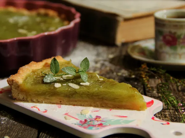 Фото блюда: Тарт с ревенем