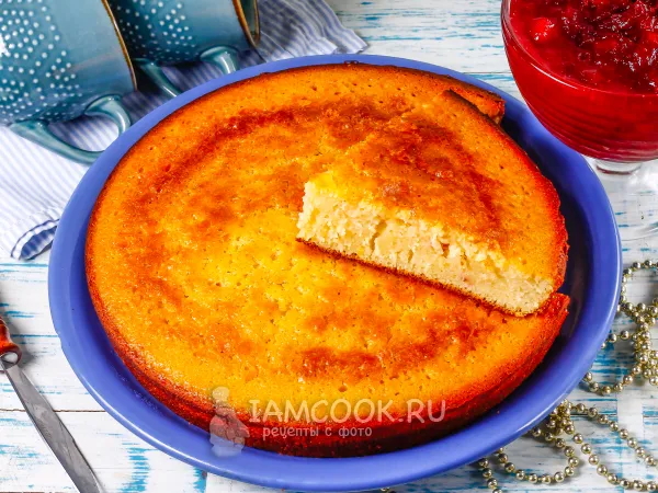 Фото блюда: Манник на йогурте