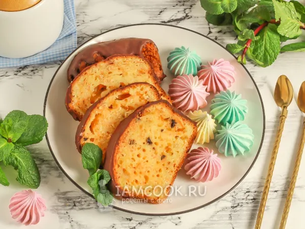 Фото блюда: Глазурь для кекса из шоколада