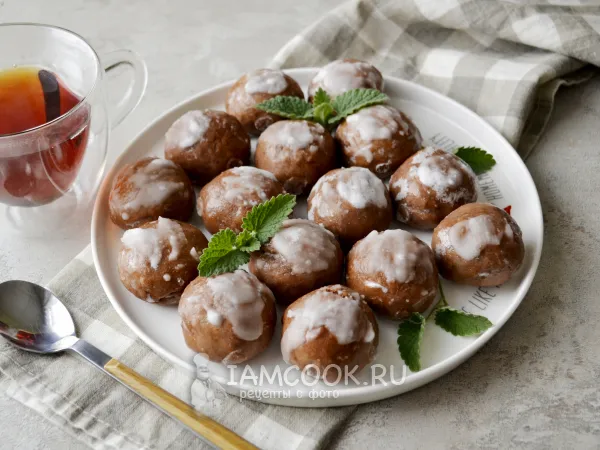 Фото блюда: Постные шоколадные пряники