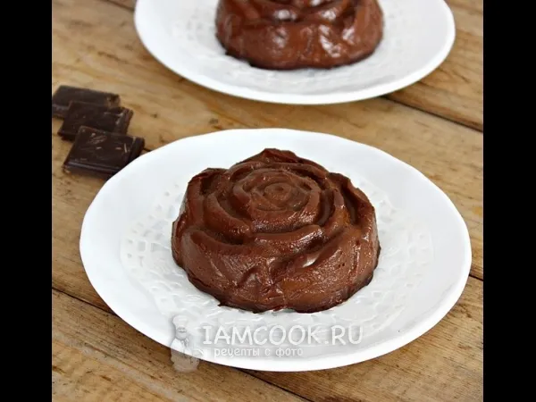 Фото блюда: Шоколадный пудинг