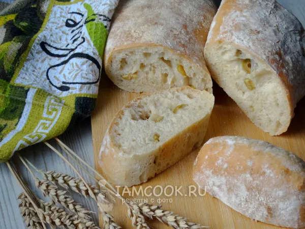 Фото блюда: Чиабатта с оливками