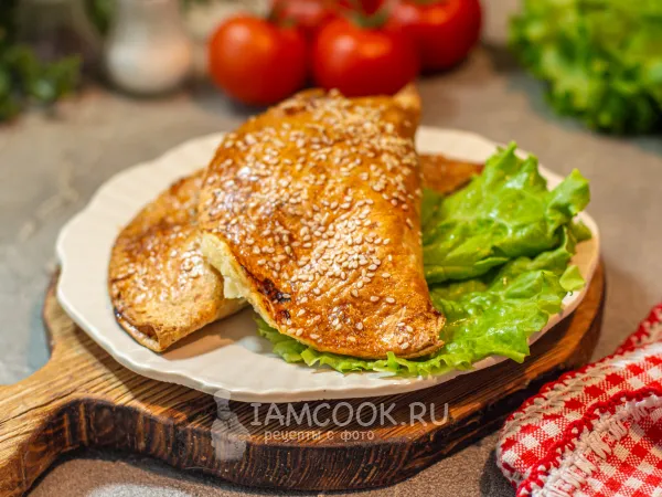 Фото блюда: Чебуреки из лаваша в аэрогриле