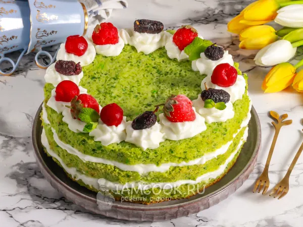 Фото блюда: Торт «Лесной мох»