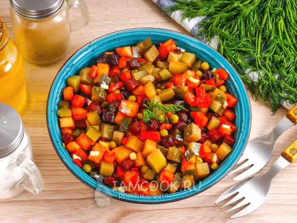 Фото блюда: Горячий винегрет