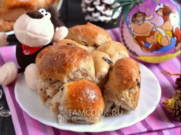 Фото блюда: Сладкий обезьяний хлеб