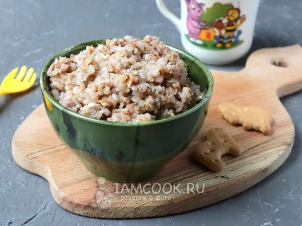Фото блюда: Гречневая каша с творогом