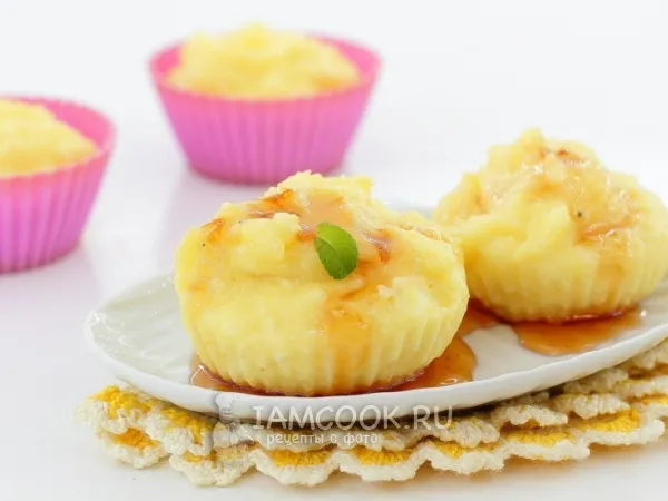 Фото блюда: Сырники в духовке с манкой