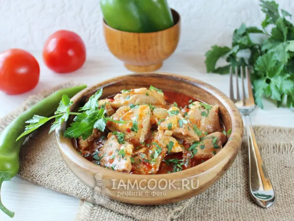 Фото блюда: Чахохбили из свинины