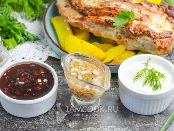 Фото блюда: Маринад для свиных ребрышек в духовке