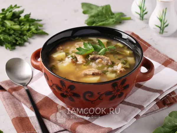 Фото блюда: Суп из бычков в томате