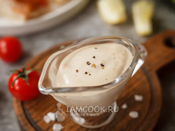 Фото блюда: Соус для пиццы с морепродуктами