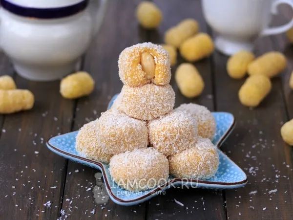 Фото блюда: Рафаэлло из кукурузных палочек