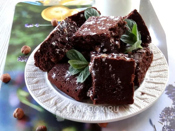 Фото блюда: Брауни с фундуком