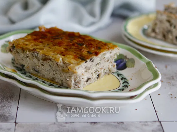 Фото блюда: Мясной хлеб из куриного фарша