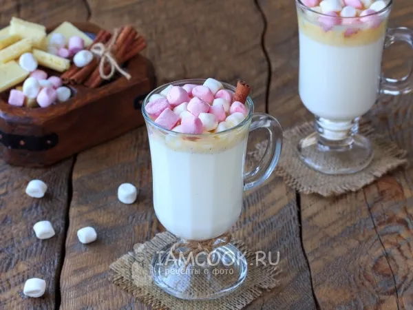 Фото блюда: Белый горячий шоколад