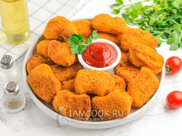 Фото блюда: Наггетсы в аэрофритюрнице