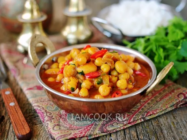 Фото блюда: Карри с нутом