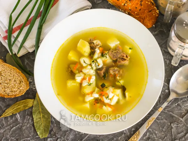 Фото блюда: Суп с брынзой