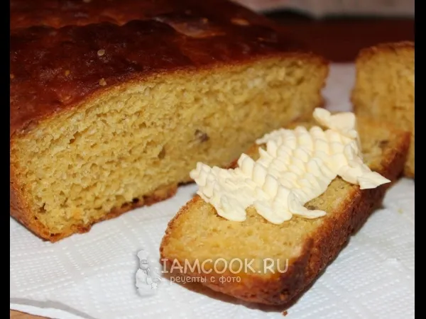 Фото блюда: Тыквенно-пшеничный хлеб в духовке