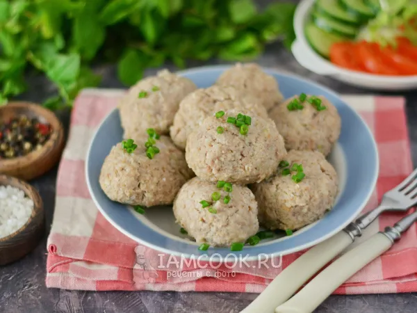 Фото блюда: Свиные котлеты на пару