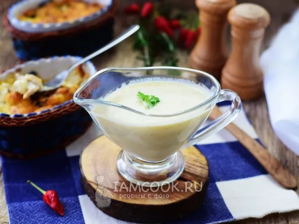 Фото блюда: Соус для жульена